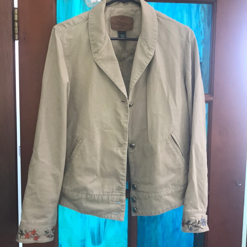 Ralph Lauren ‘Great Plains’ embroidered coat